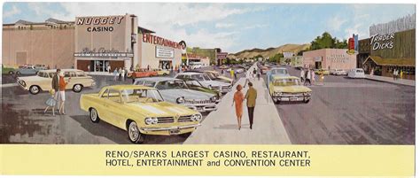 Reno/Sparks Nugget Largest Casino 7 Restaurants & Hotel Oversize Long ...