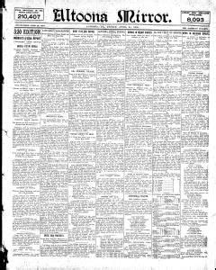 Altoona Mirror Newspaper Archives | Altoona, Pennsylvania history ...