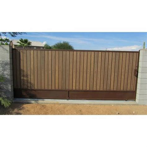 Wooden Rolling Gate at Rs 300/square feet | Wooden Gate in Pune | ID ...