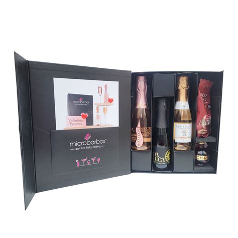 Valentines Pink Prosecco Gift Set | Cocktail Gift Boxes | Gin, Prosecco, Rum & Vodka Gift Sets