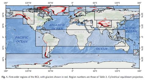 All the World's Glaciers, Mapped - The Atlantic