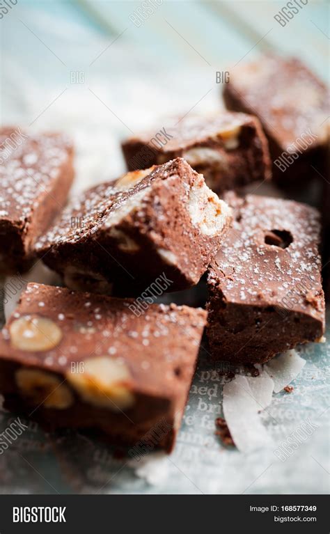 Chocolate Fudge Nuts Image & Photo (Free Trial) | Bigstock