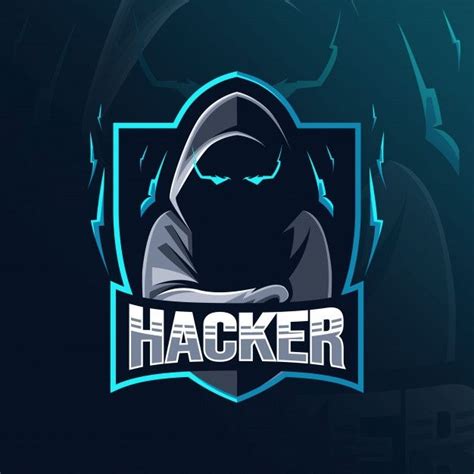 Premium Vector | Hacker mascot logo design | Hacker logo, Professional logo design, Logo design