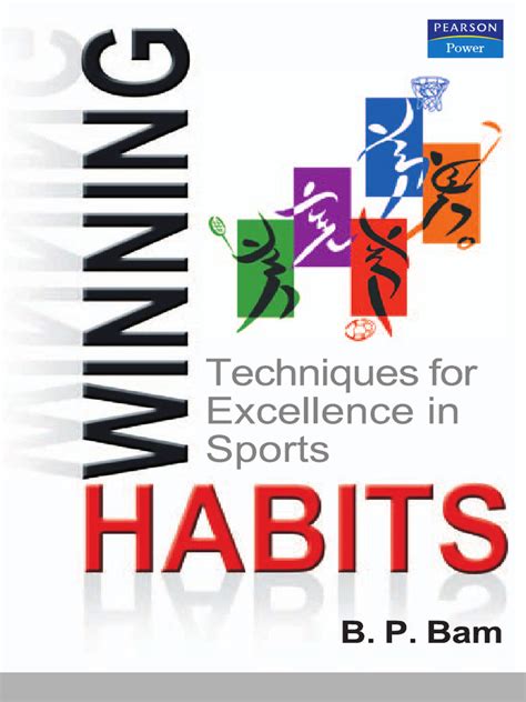 Winning Habits - Techniques For Excellence in Sports (B. P. Bam) | PDF ...