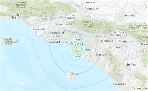 No reports of damage, injuries after earthquake strikes Los Angeles ...