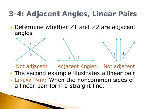 Free Worksheets Linear Pairs Adjacent Angles