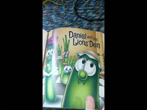 Veggie Tales Bible Storybook Daniel And The Lions Den - YouTube