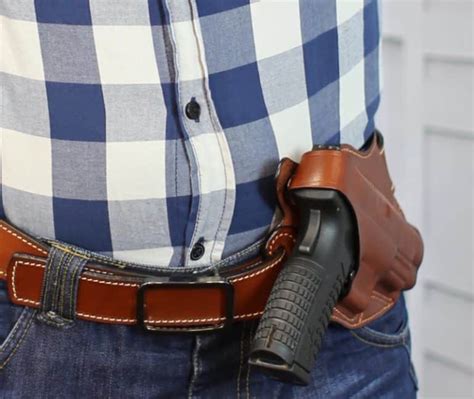 Falco Cross Draw OWB Leather Holster model C604