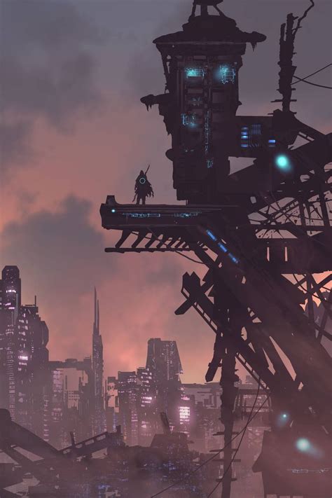 Cyberpunk City, Ville Cyberpunk, Cyberpunk Kunst, Scifi City, Cyberpunk ...