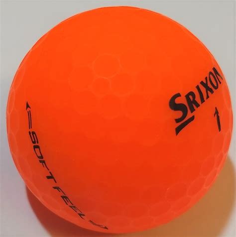 Dr Mulligans | Srixon Soft Feel Brite Orange Matte | Mint Golf Balls