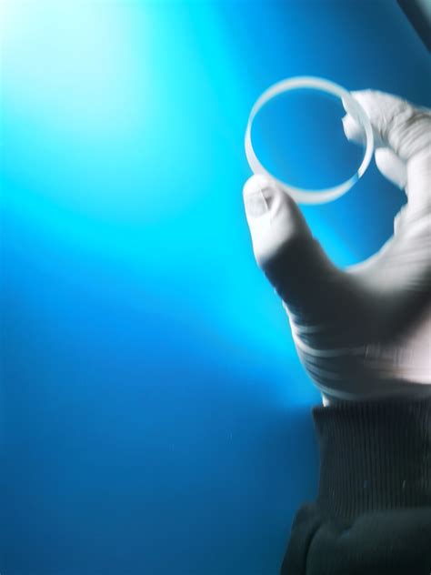 Monocrystalline Al2O3 Sapphire Glass Tube Transparent Polished Ball Bearing Optical Lens