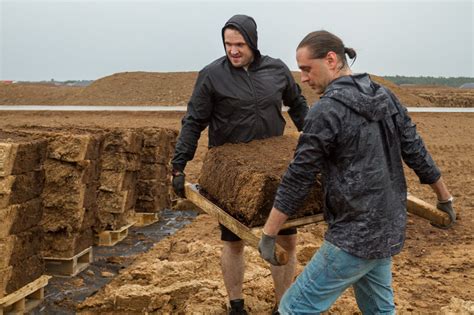 Peat extraction in peat bog. | Peat bog, Peat, Bogs