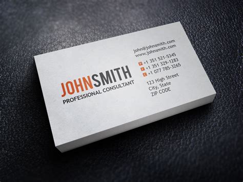 Professional Executive Business Card ~ Business Card Templates on Creative Market