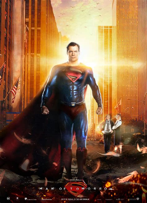 Superman Man of Tomorrow - Movie Poster by SaintAldebaran on DeviantArt