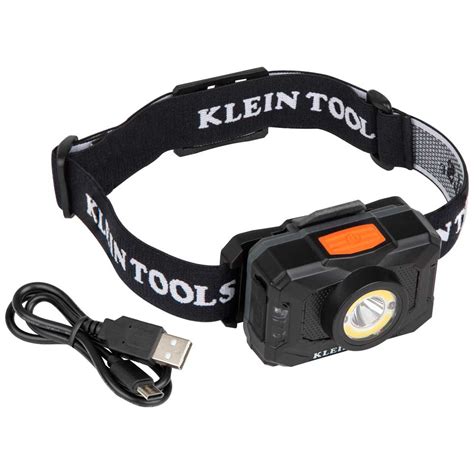 Rechargeable 2-Color LED Headlamp with Adjustable Strap - 56414 | Klein Tools - For ...