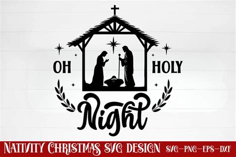 NAtivity Christmas SVG Bundle, Christian Christmas SVG Bundl