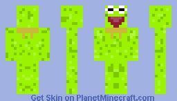 Kermit the frog Minecraft Skin