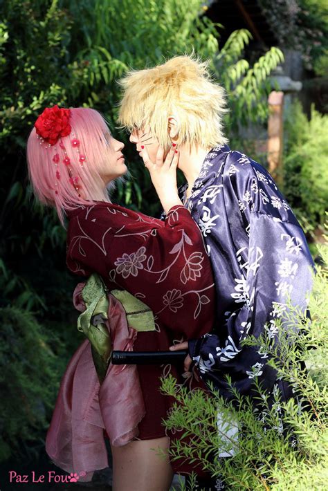 Sakura and Naruto Cosplay by Paz-Cosplay | Daily Anime Art