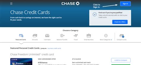 Chase Credit Card Online Login - CC Bank