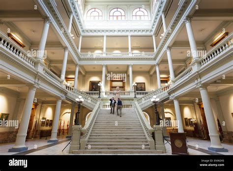 Interior of State Capitol building, Atlanta, Georgia, USA Stock Photo - Alamy