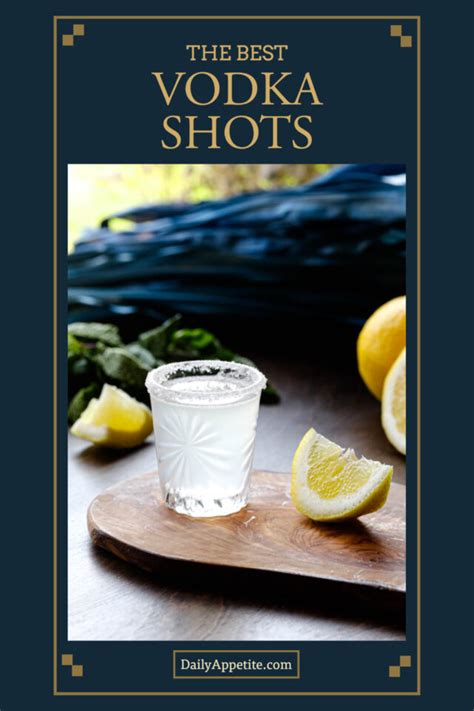 12 Best Vodka Shots - Daily Appetite