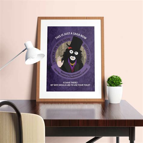 The League of Gentlemen - PAPA LAZAROU Character Quotes Print (3 Sizes) | eBay