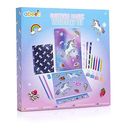 Unicorn Stationery Set - For Girls - School Supplies for Kids – All ...