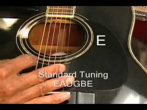 TUNE UP! Guitar Standard Tuning EADGBE Online Tuner Reference YouTube - YouTube