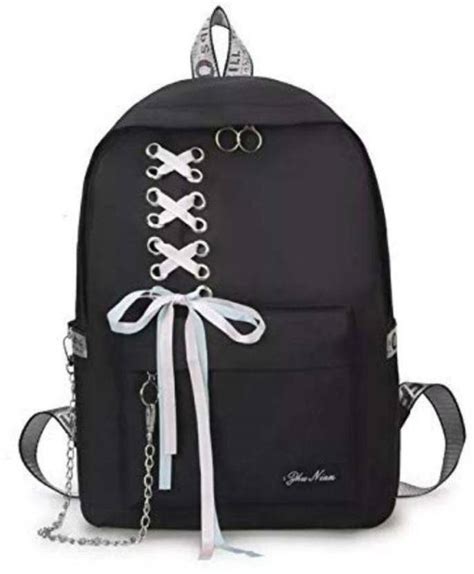 Flipkart.com | H Fashion Woman And Girls School College Ribbon Bag Waterproof Backpack - Backpack