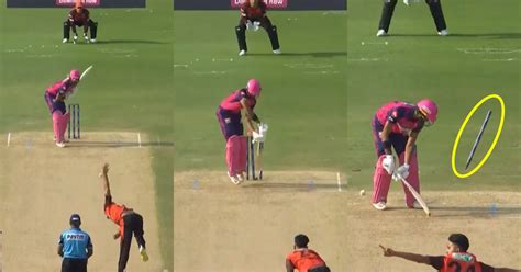 IPL 2023: Watch - Umran Malik terrorizes Devdutt Padikkal's stumps with ...