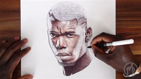 Paul Pogba Ballpoint Pen Drawing on Behance