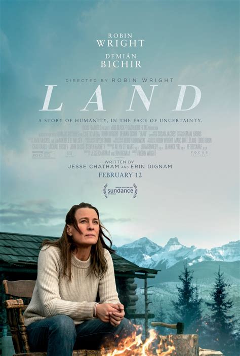 Land (2021) Poster #1 - Trailer Addict