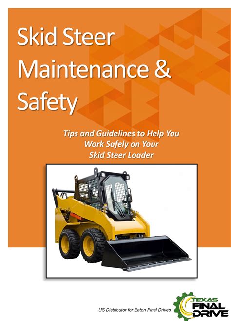 Skid Steer Maintenance & Safety Free eBook Offer