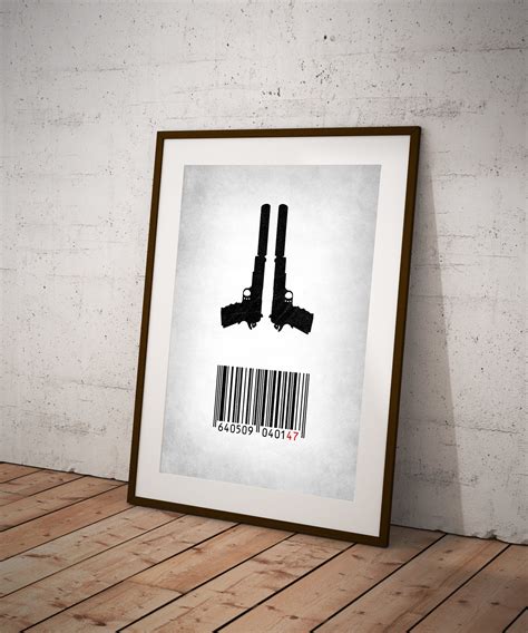 Hitman Agent 47 Game Poster Silverballers Gaming Print Home - Etsy