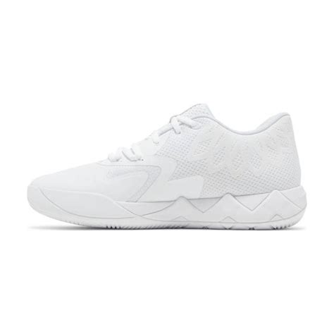 LaMelo Ball x Puma MB.01 Lo (Team Colors Triple White/ Puma White ...