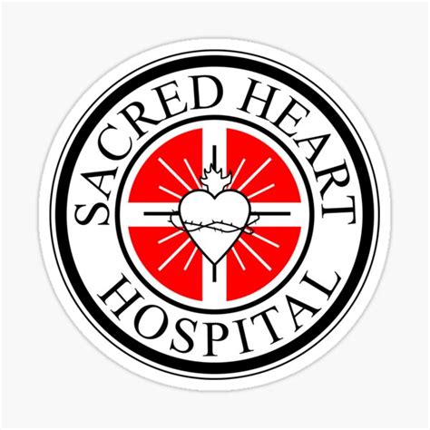 "Sacred Heart - Scrubs" Sticker for Sale by ArtShots | Redbubble