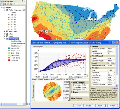 Geostatistical Analyst example applications—ArcMap | Documentation