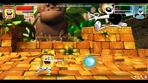 Spongebob Super Brawl 2 regime Survival - Classic Spongebob - YouTube