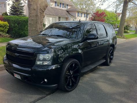 2008 Chevy Tahoe Black Rims