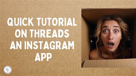 Quick tutorial on Threads an Instagram app - YouTube