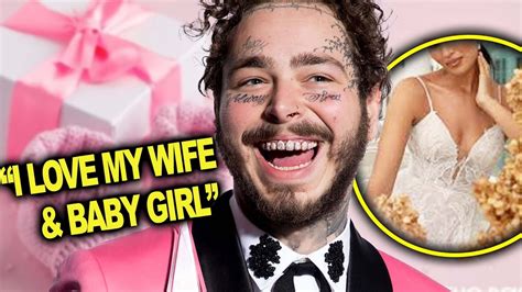 Post Malone Announces Birth Of Daughter & Engagement! | Hollywire ...