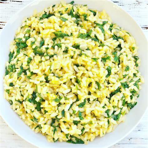 Spinach Risotto - Vegan Recipe - This Wife Cooks™