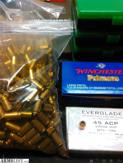 ARMSLIST - For Sale/Trade: 45 acp reloading