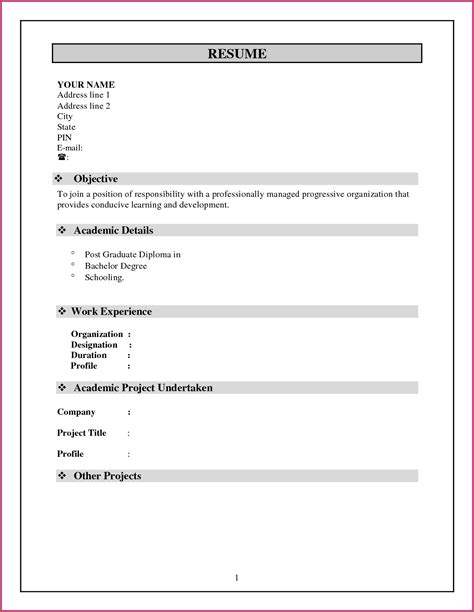 Word Document Downloadable Free Resume Templates Templates-2 : Resume ...