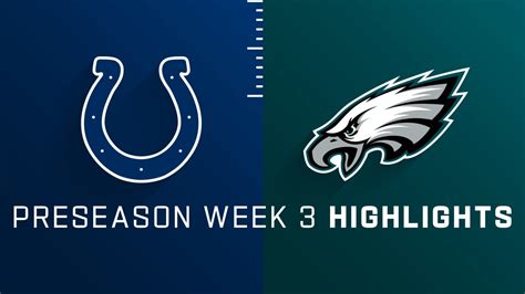 Indianapolis Colts vs. Philadelphia Eagles highlights | Preseason Week 3