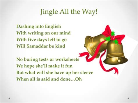 [39+] Helping Verbs Song Jingle Bells Lyrics