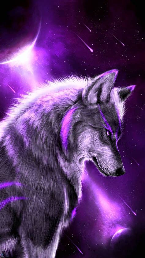 Aggregate 83+ purple wolf wallpaper super hot - in.coedo.com.vn