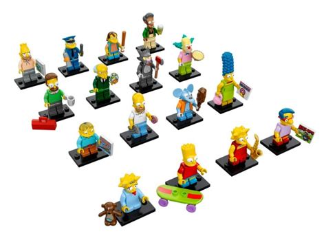 LEGO Simpsons Minifigures Series Photos Fully Revealed! 71005 - Bricks and Bloks