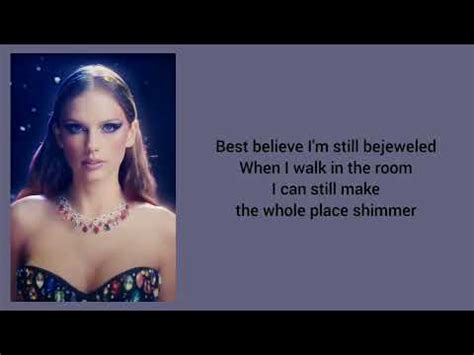 Taylor Swift - Bejeweled [Lyrics] - YouTube