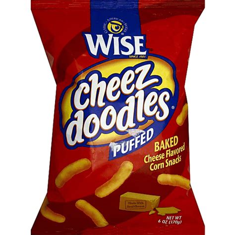 Wise Cheez Doodles, Puffed, Cheese Flavor | Snacks, Chips & Dips | Foodtown